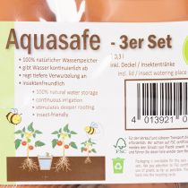 Produkt Zbiornik na wodę Aquasafe z poidłem dla owadów do ogrodu, balkonu, tarasu, 12 cm, 3 sztuki