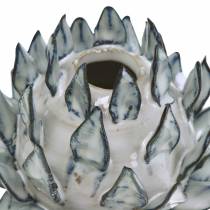 Produkt Dekovase Artikschocke Ceramic Blue, White Ø9,5cm H9cm