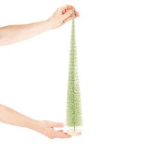 Produkt Choinka sztuczna, ozdobna na drewnianej podstawie, 60cm