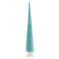 Produkt Sztuczna choinka, smukła, z drewnianą podstawą, 40cm