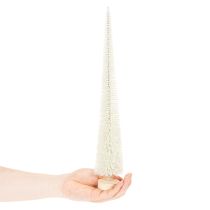 Produkt Choinka dekoracyjna na drewnianej podstawie do dekoracji zimowych, 40cm, 3 sztuki