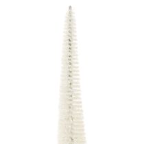 Produkt Choinka dekoracyjna na drewnianej podstawie do dekoracji zimowych, 40cm, 3 sztuki