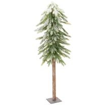 Produkt Sztuczna jodła z dekoracją śnieżną, zimowa i świąteczna, 95 cm