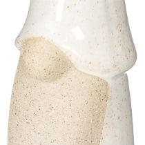 Produkt Dekoracyjna figurka krasnala do postawienia, dekoracja świąteczna, ceramiczna, 22 cm
