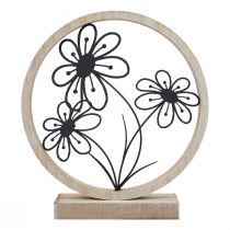 Produkt Metalowe kwiaty dekoracja stołu drewniana metalowa dekoracja sprężynowa W19cm