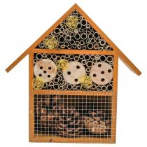 Produkt Dekoracja balkonu owad hotelowy domek dla owadów słoneczny pomarańczowy 23x24cm