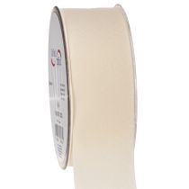 Produkt Dekoracyjna wstążka aksamitna, szeroka, na prezenty i rękodzieło, 40 mm x 20 m