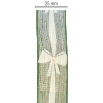 Produkt Wstążka prezentowa z kokardkami do kreatywnych pomysłów, 25 mm x 18 m