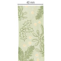 Produkt Wstążka prezentowa ostrokrzew i jemioła 40mm 15m