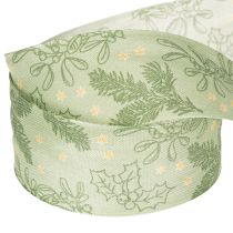 Produkt Wstążka prezentowa ostrokrzew i jemioła 40mm 15m