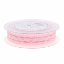 Produkt Wstążka koronkowa, różowa, 20mm x 20m