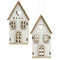 Produkt Ozdoby choinkowe, dekoracja domu drewnianego wys. 7,5 cm 6 sztuk