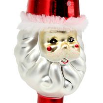 Produkt Figurka Świętego Mikołaja w koronie drzewa 30cm czerwona