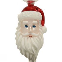 Produkt Szklany wierzch choinki Święty Mikołaj Choinka górna w kolorze H34cm