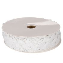 Produkt Dekoracyjna koronkowa wstążka, cienka bawełniana taśma do rękodzieła, szerokość 15 mm, długość 10 m