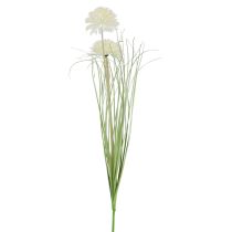 Sztuczne kwiaty kuliste Allium ozdobne cebulowe sztuczne białe 90cm