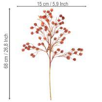 Produkt Sztuczna gałązka jagód, realistyczna jesienna dekoracja, 68 cm