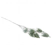 Produkt Dekoracja zimowa gałązka sosny górskiej sztucznie naśnieżana L70cm