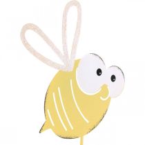 Produkt Pszczoła jako wtyczka, wiosna, dekoracja ogrodowa, metalowa pszczoła żółta, biała L54cm 3szt