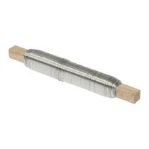 Produkt Drut owijkowy drut owijający drut kwiatowy srebrny 0,50mm 100g 3 sztuki