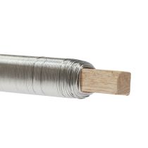 Produkt Drut owijkowy drut owijający drut kwiatowy srebrny 0,50mm 100g 3 sztuki