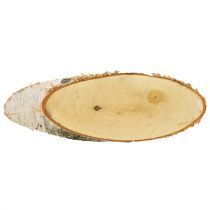 Produkt Krążki brzozowe owalne krążki z naturalnego drewna dekoracja 18-22cm 10 sztuk