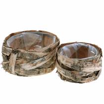 Produkt Doniczka okrągła brzozowa Ø17/23cm 2szt