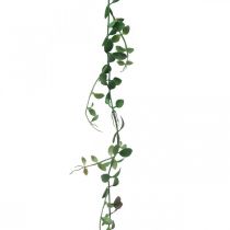 Girlanda z liści zielona Sztuczne zielone rośliny ozdobna girlanda 190cm