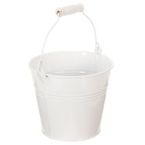 Produkt Wiadra blaszane białe Ø14cm H12cm 6 szt.