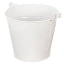 Produkt Wiadra blaszane białe Ø14cm H12cm 6 szt.