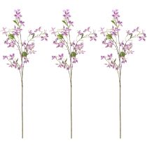Produkt Sztuczny kwiat gałązka powojnika, trwała dekoracja stołu, 110 cm, 3 sztuki