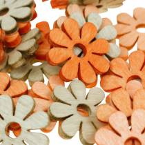 Produkt Kwiaty do rzucania, dekoracja wiosenna, kwiaty drewniane, kwiaty dekoracyjne rozproszone 144 szt