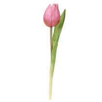 Produkt Dekoracja Kwiatowa Tulipany Sztuczne Kwiaty Fioletowe 20cm 6 Szt