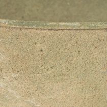Produkt Kosz na kwiaty, kosz wiszący, metalowa dekoracja ogrodowa Ø16cm W38cm