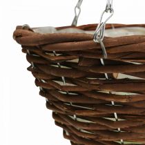 Produkt Wiszący Kosz Brązowy Wiszący Kosz Wiszący Kosz Kosz Roślinny Ø31cm 2szt