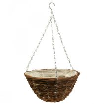 Produkt Wiszący Kosz Brązowy Wiszący Kosz Wiszący Kosz Kosz Roślinny Ø31cm 2szt