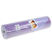 Produkt Papier florystyczny 37,5cm kratka fioletowa 100m