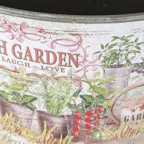 Produkt Miska na kwiaty vintage plastikowa Fresh Garden kolorowa Ø21cm 2szt