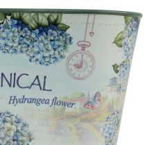 Produkt Miska na kwiaty hortensje owalna miska plastikowa 21,5×12,5cm W11cm