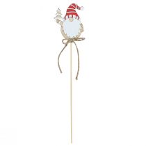 Produkt Korki kwiatowe drewniane krasnale bożonarodzeniowe 5x8cm 12 szt