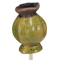 Produkt Korek kwiatowy dekoracja makowa ceramiczna 3 kolory Ø3,5cm 6 szt
