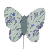 Produkt Wtyczka kwiatowa motylkowa wtyczka dekoracyjna drewniana 7cm 12 szt