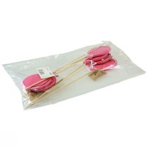 Produkt Kwiatowa dekoracja bukietowa ozdoba na wierzch tortu balon różowy 28cm 8 szt