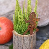 Produkt Doniczka drewniana strach na wróble rdza wys. 24,5 cm