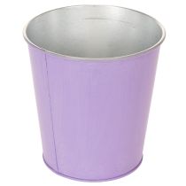 Produkt Okrągła doniczka w pastelowych kolorach z motywem kwiatowym do roślin doniczkowych, 12 cm, 3 sztuki