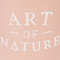 Produkt Doniczka cynkowa Art of Nature, antyczna róża, Ø17,5cm, wys. 15cm