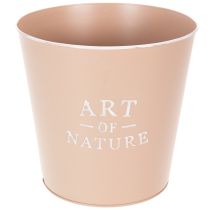 Produkt Doniczka metalowa cynkowa, antyczna róża, Ø22cm, wys. 21cm
