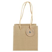 Produkt Doniczka z papieru prążkowanego folią 12x12cm 8 szt