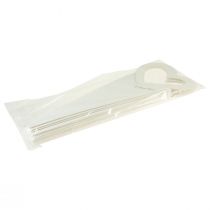 Produkt Torba na kwiaty róże opakowanie prezentowe białe 46cm 12 szt