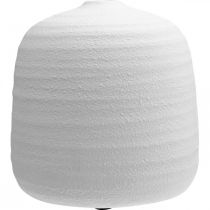 Produkt Wazon na kwiaty, wazon ceramiczny, wazon dekoracyjny biały Ø22cm W22,5cm